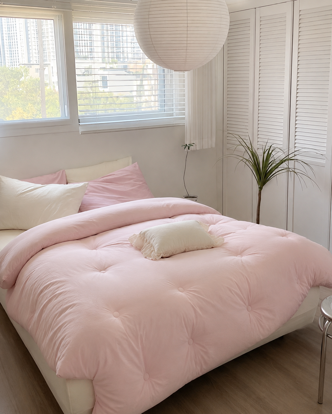 Pink Marshmallow Comforter